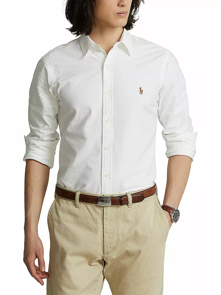 POLO RALPH LAUREN | Camisa Slim Fit | Blanco
