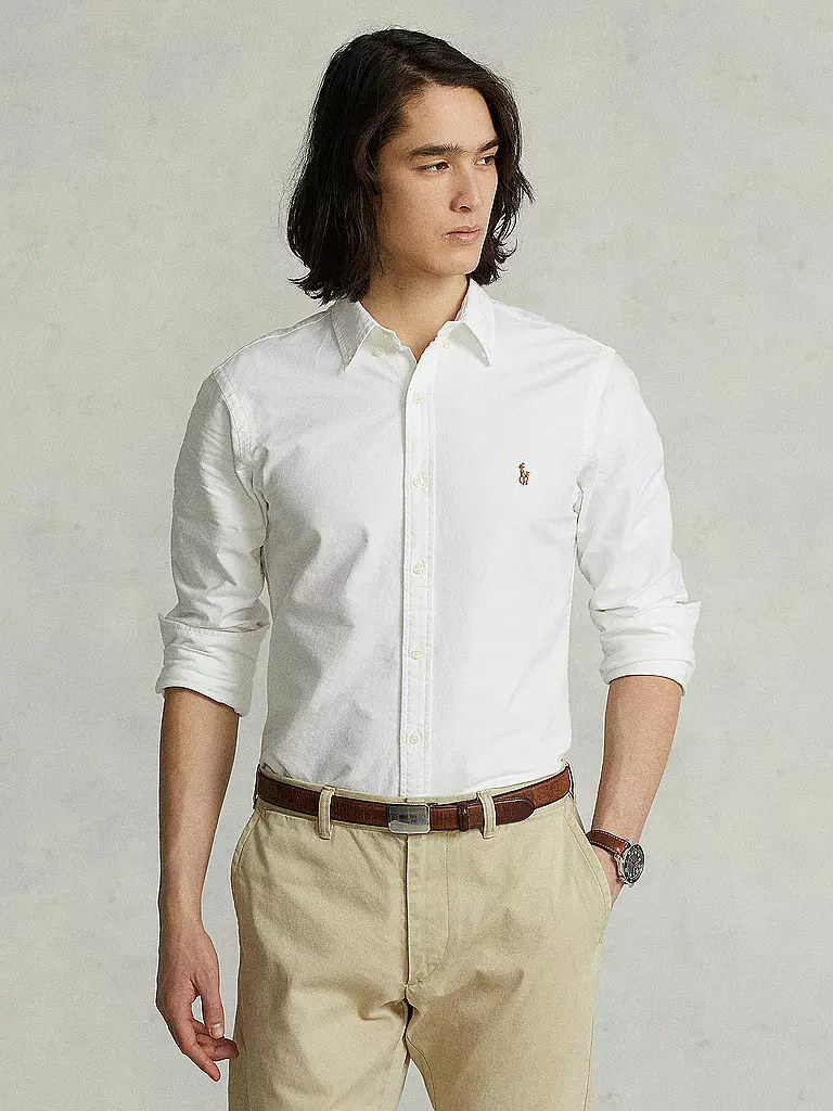 POLO RALPH LAUREN | Camisa Slim Fit | Blanco