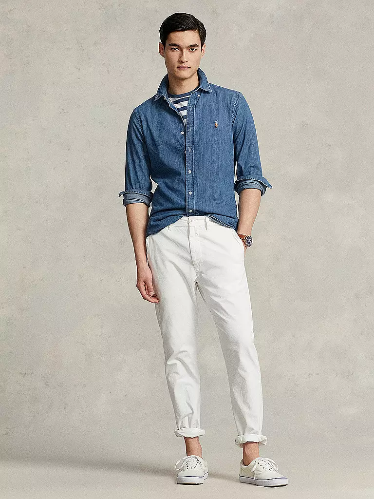 POLO RALPH LAUREN | Camisa vaquera slim fit | Azul