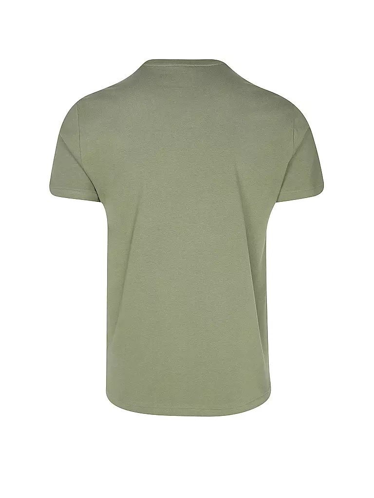 POLO RALPH LAUREN | Camiseta Custom Slim Fit | Oliva
