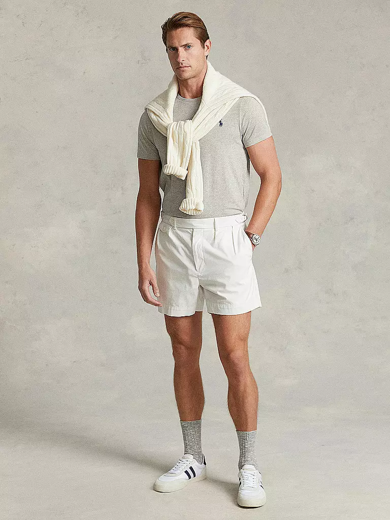 POLO RALPH LAUREN | Camiseta Custom-Slim-Fit | Gris