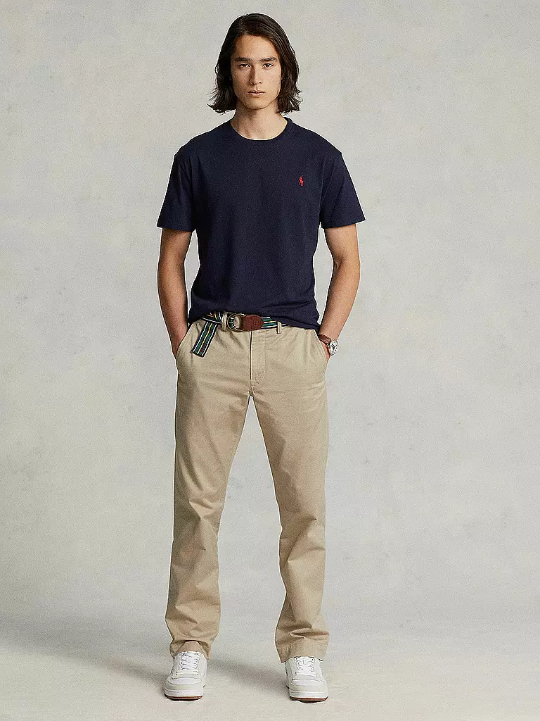 POLO RALPH LAUREN | Camiseta Custom-Slim-Fit | Azul oscuro