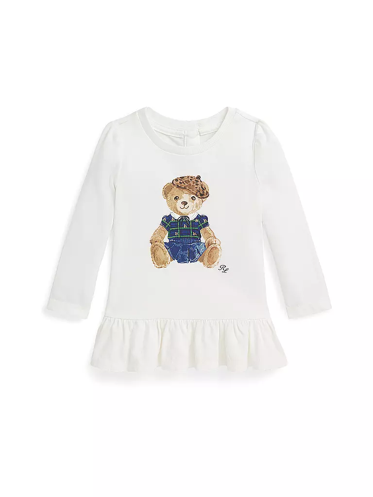 POLO RALPH LAUREN | Camiseta de manga larga para bebé | Blanco