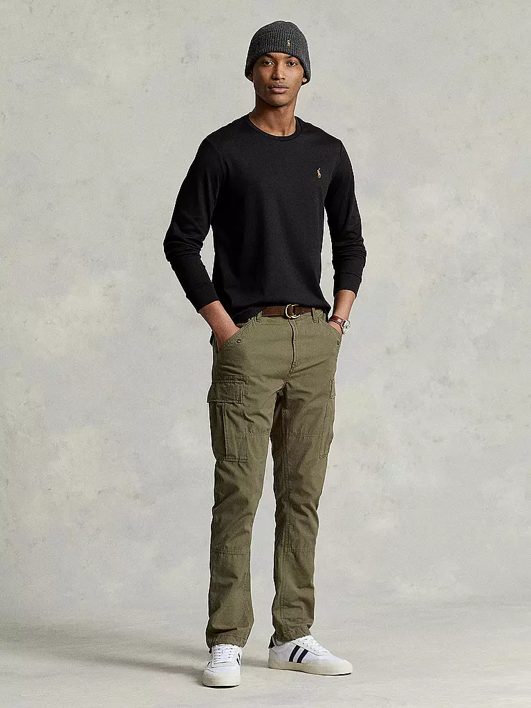 POLO RALPH LAUREN | Camiseta de manga larga | Negro