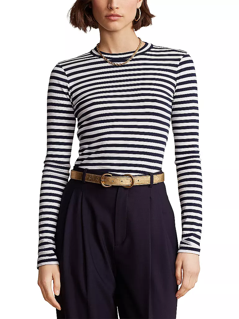 POLO RALPH LAUREN | Camiseta de manga larga | Azul oscuro