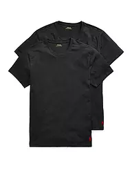 POLO RALPH LAUREN | Camiseta de pijama, paquete de 2 | Negro