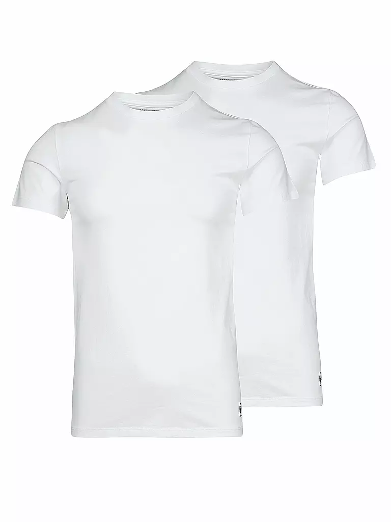 POLO RALPH LAUREN | Camiseta de pijama, paquete de 2 | Blanco