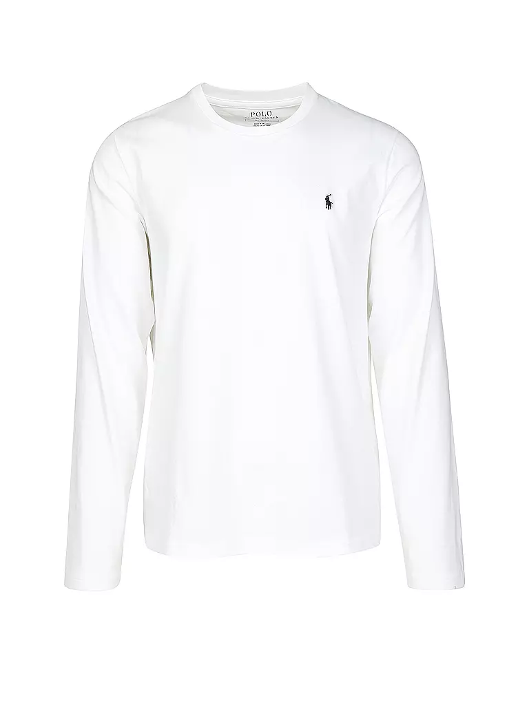 POLO RALPH LAUREN | Camiseta de pijama de manga larga blanca | Blanco
