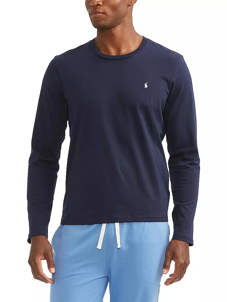 POLO RALPH LAUREN | Camiseta de pijama de manga larga Cruise Navy | Azul