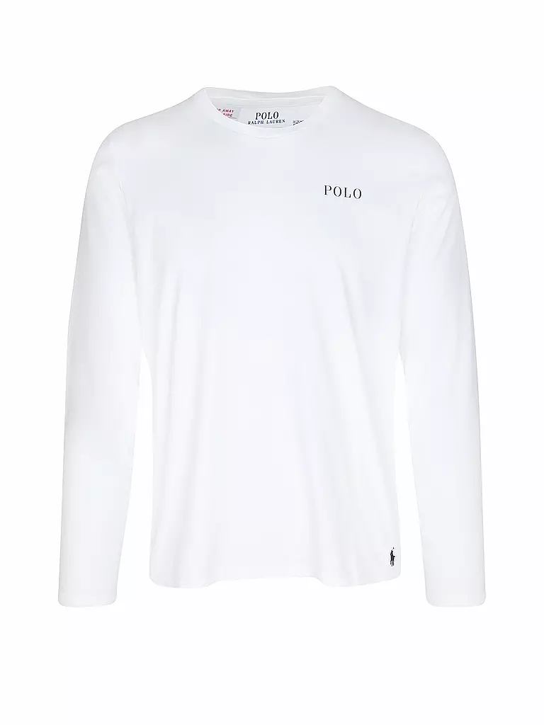 POLO RALPH LAUREN | Camiseta de pijama de manga larga | Blanco