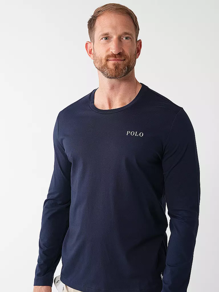 POLO RALPH LAUREN | Camiseta de pijama de manga larga | Azul