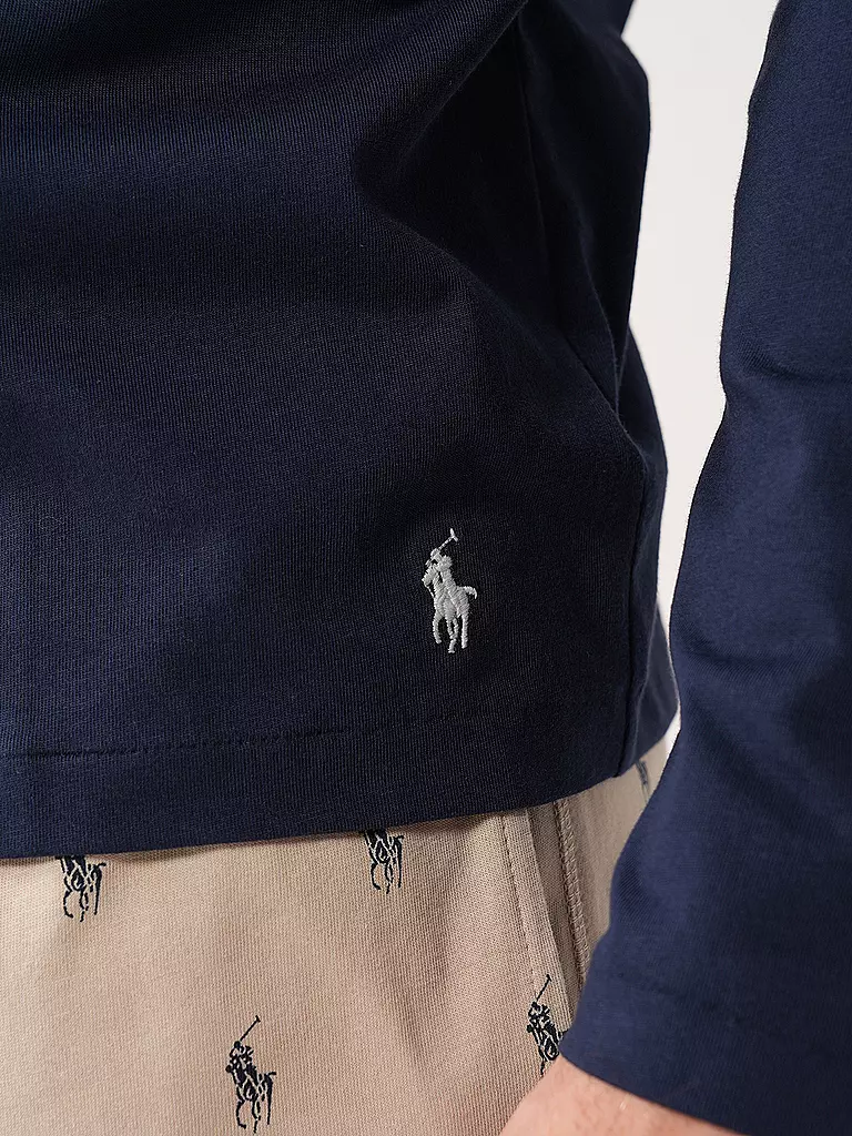 POLO RALPH LAUREN | Camiseta de pijama de manga larga | Azul
