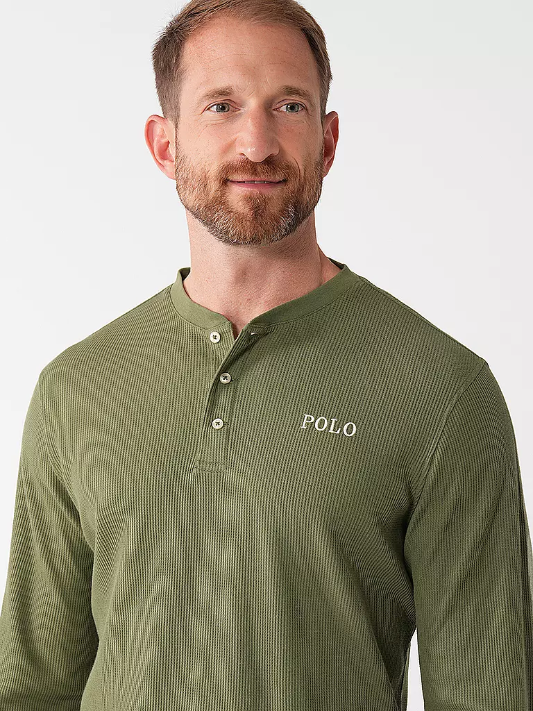 POLO RALPH LAUREN | Camiseta de pijama | Verde oscuro