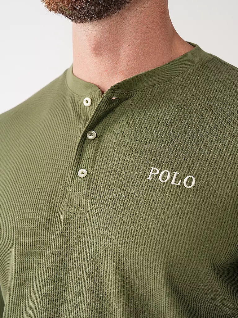 POLO RALPH LAUREN | Camiseta de pijama | Verde oscuro