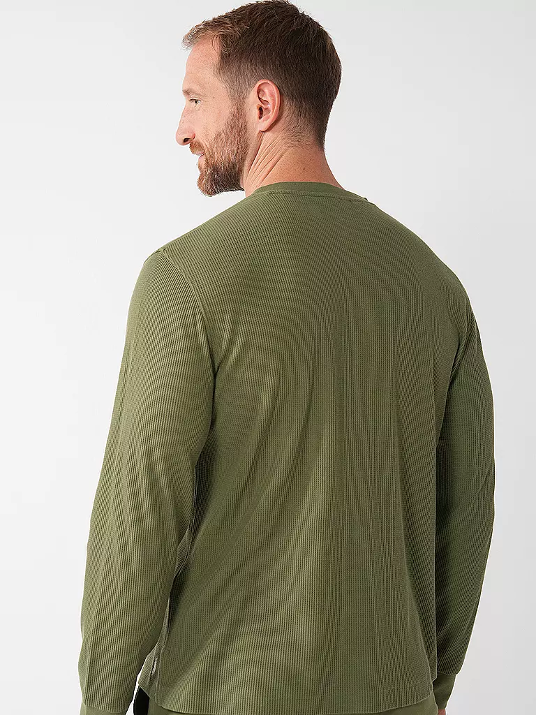 POLO RALPH LAUREN | Camiseta de pijama | Verde oscuro