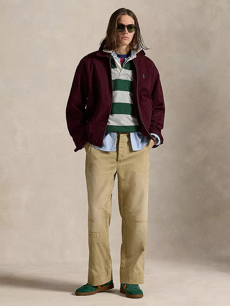 POLO RALPH LAUREN | Camiseta de rugby | Verde oscuro