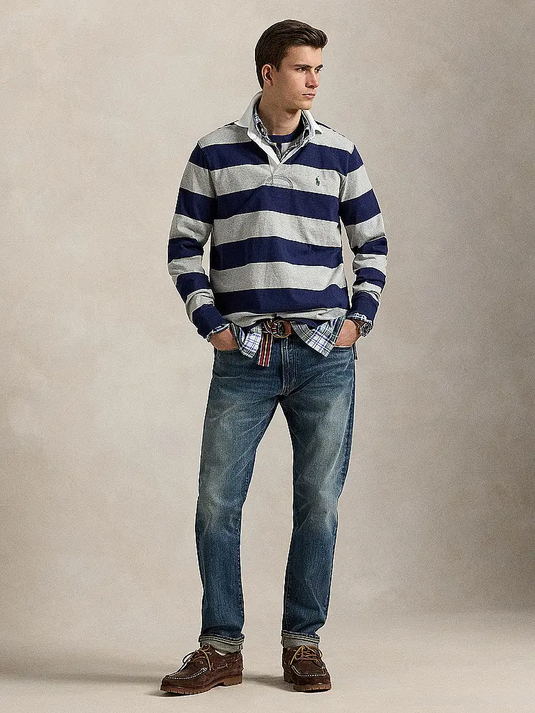 POLO RALPH LAUREN | Camiseta de rugby | Azul oscuro