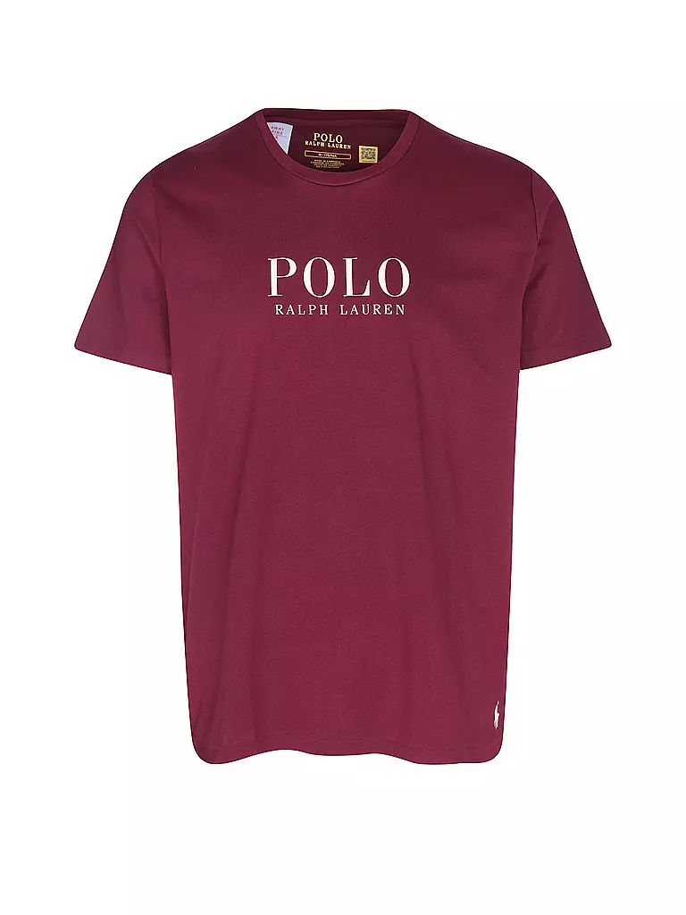 POLO RALPH LAUREN | Camiseta Loungewear | Rojo oscuro