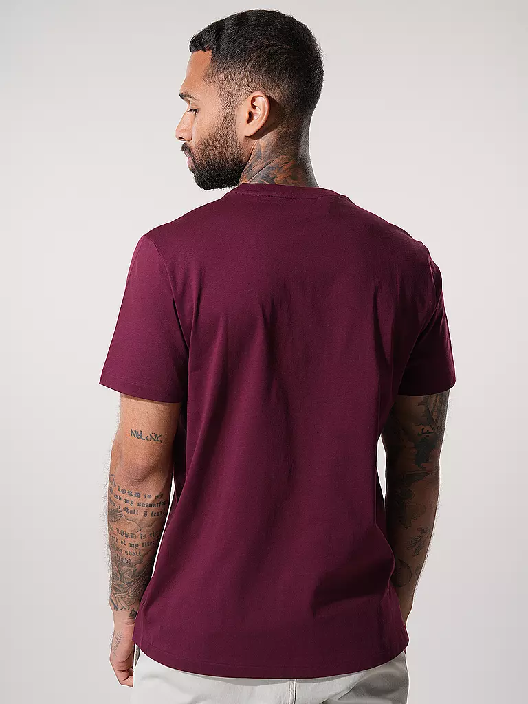 POLO RALPH LAUREN | Camiseta Loungewear | Rojo oscuro