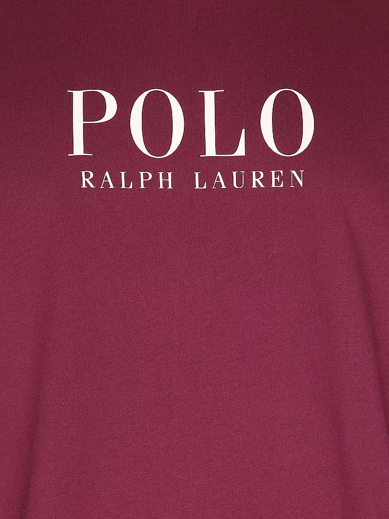 POLO RALPH LAUREN | Camiseta Loungewear | Rojo oscuro