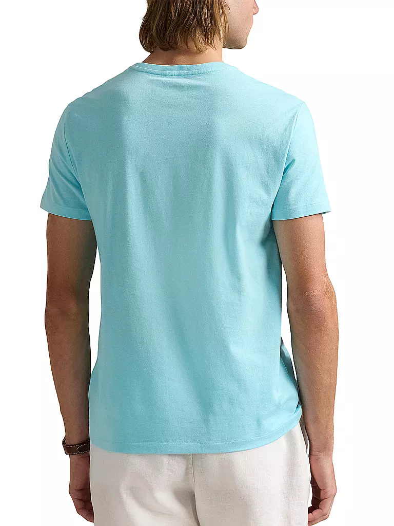 POLO RALPH LAUREN | Camiseta Slim Fit | Turquesa