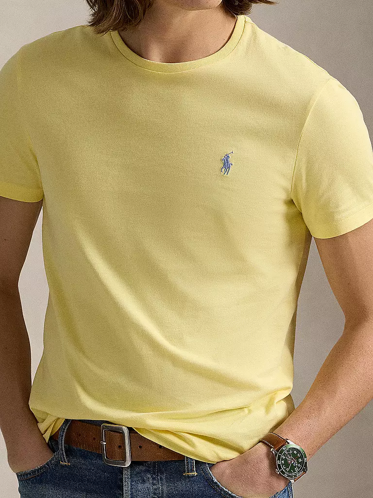 POLO RALPH LAUREN | Camiseta Slim Fit | Amarillo