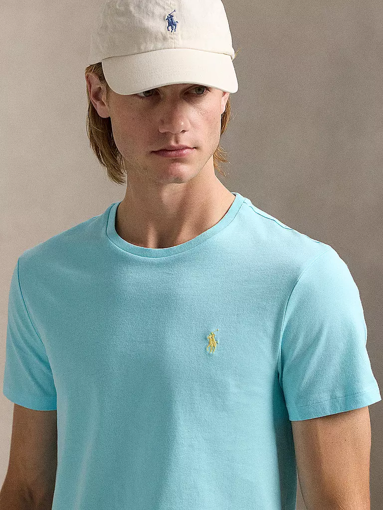 POLO RALPH LAUREN | Camiseta Slim Fit | Turquesa