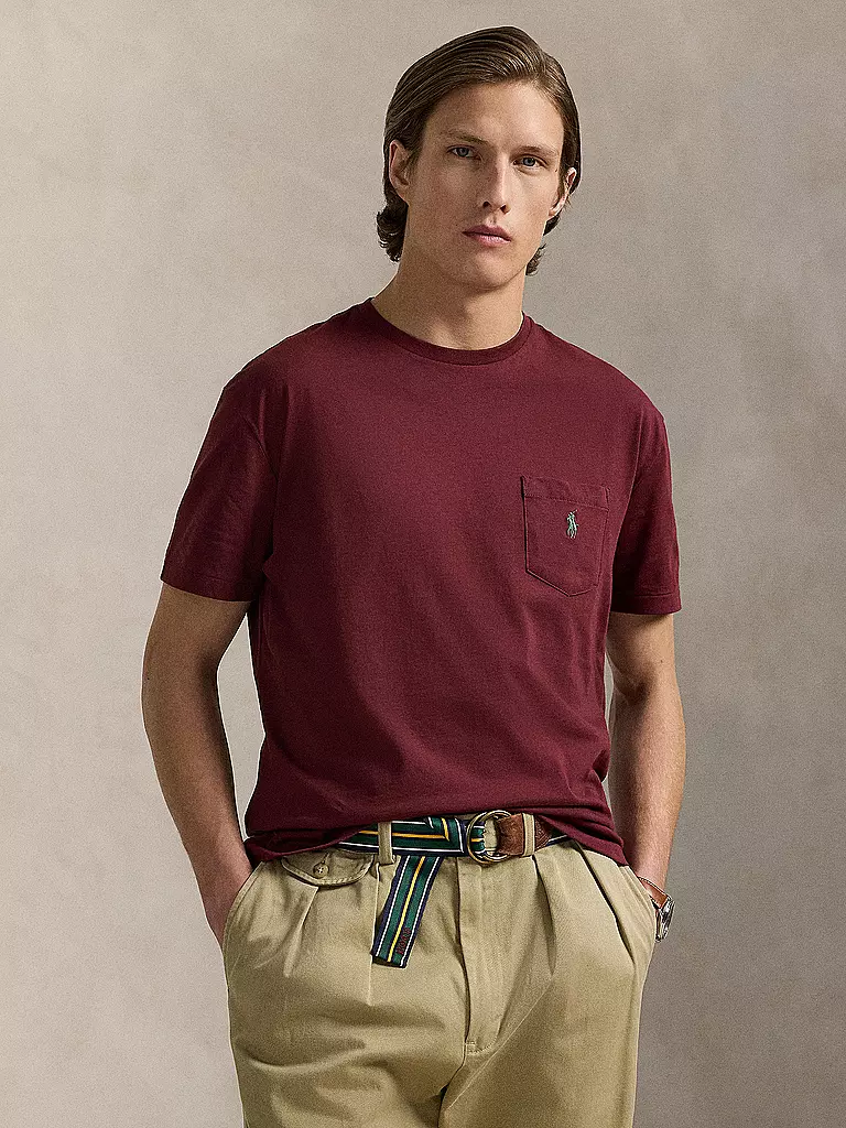 POLO RALPH LAUREN | Camiseta | Rojo oscuro