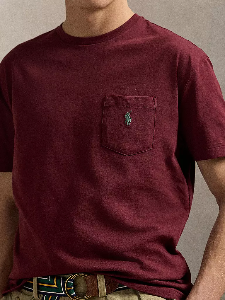 POLO RALPH LAUREN | Camiseta | Rojo oscuro