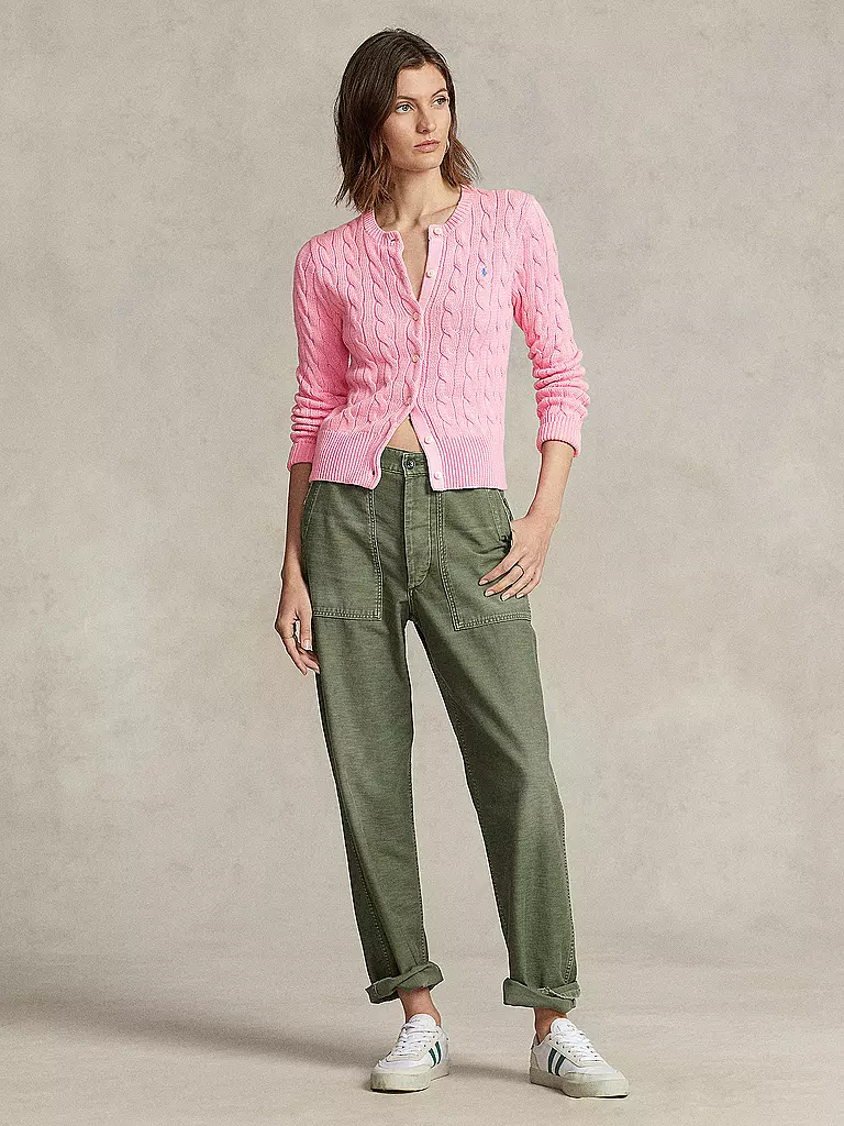 POLO RALPH LAUREN | Cardigan Slim Fit | Rosa