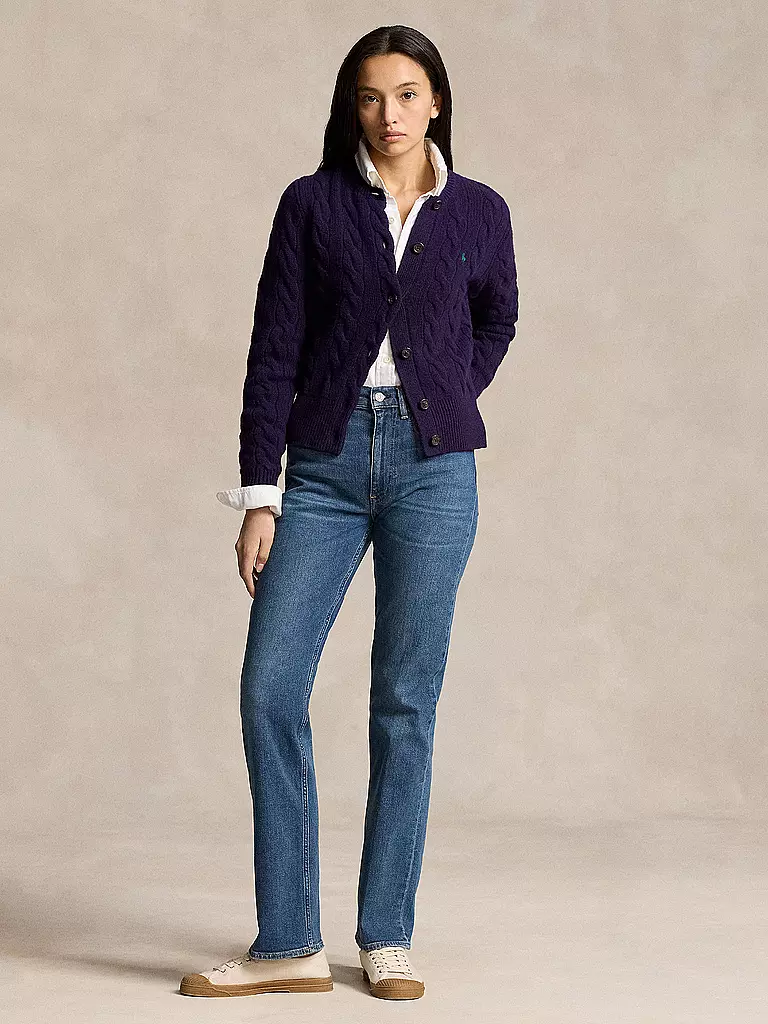 POLO RALPH LAUREN | Cardigan Slim Fit | Lila