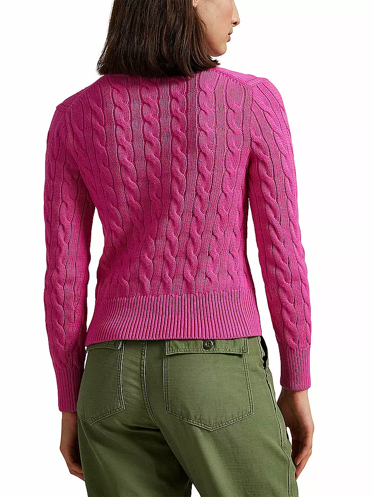 POLO RALPH LAUREN | Cardigan Slim Fit | Fucsia