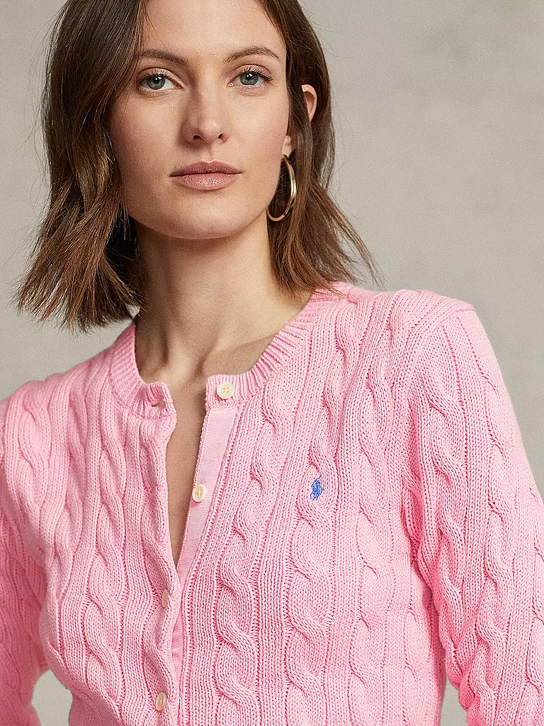 POLO RALPH LAUREN | Cardigan Slim Fit | Rosa