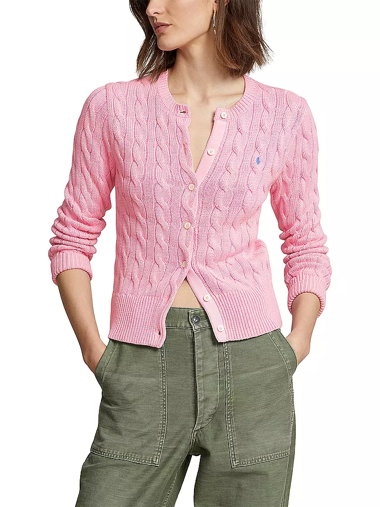 POLO RALPH LAUREN | Cardigan Slim Fit | Rosa