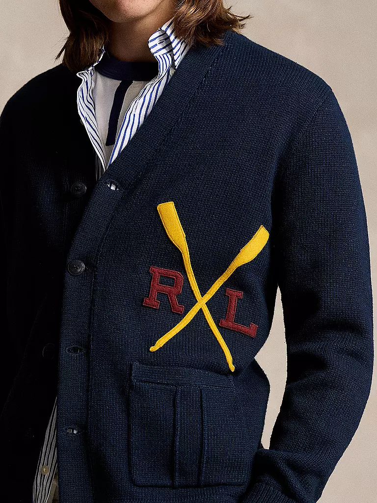 POLO RALPH LAUREN | Cardigan | Azul oscuro