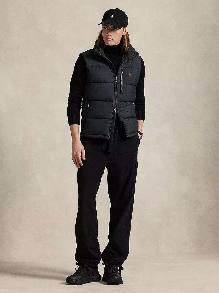 POLO RALPH LAUREN | Chaleco acolchado de plumón | Negro