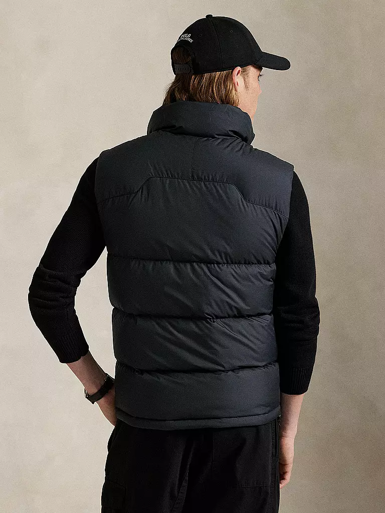 POLO RALPH LAUREN | Chaleco acolchado de plumón | Negro