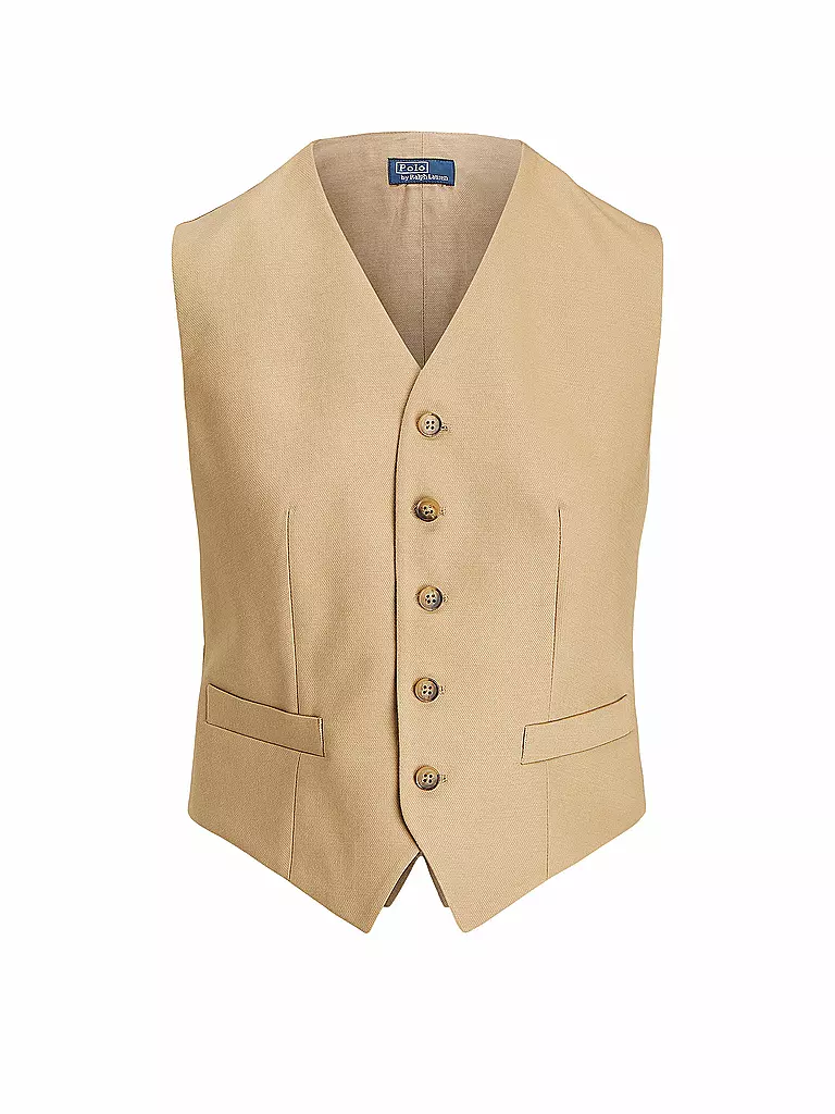 POLO RALPH LAUREN | Chaleco | Marrón claro