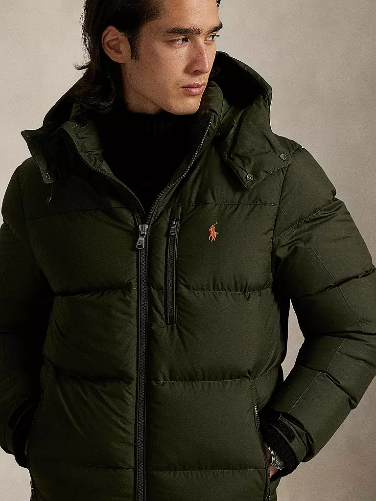 POLO RALPH LAUREN | Chaqueta acolchada de plumón GORHAM | olive