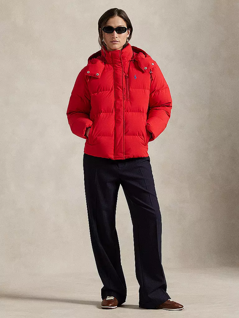 POLO RALPH LAUREN | Chaqueta acolchada de plumón | Rojo