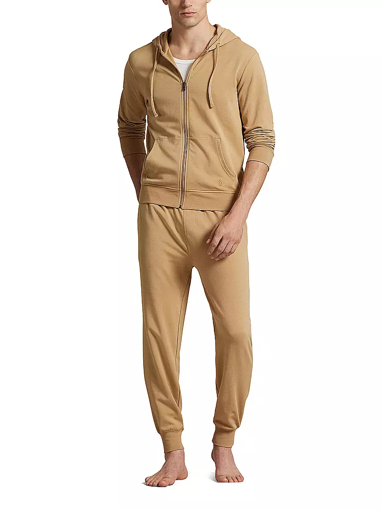 POLO RALPH LAUREN | Chaqueta con capucha Loungewear | Camel