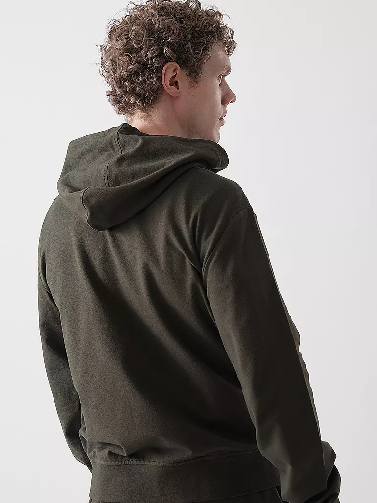 POLO RALPH LAUREN | Chaqueta con capucha para estar en casa | Azul oscuro