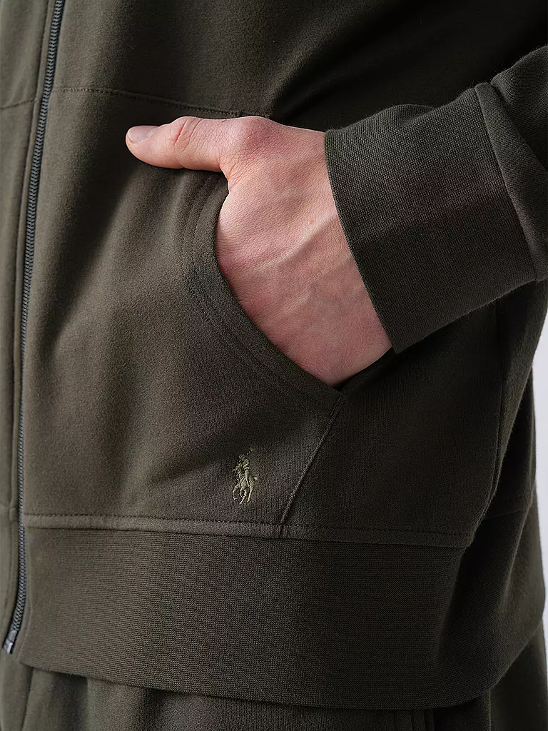 POLO RALPH LAUREN | Chaqueta con capucha para estar en casa | Azul oscuro