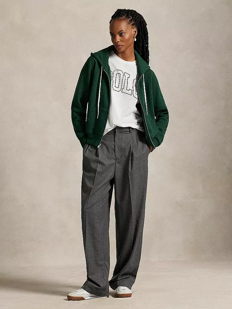 POLO RALPH LAUREN | Chaqueta de felpa | Verde oscuro