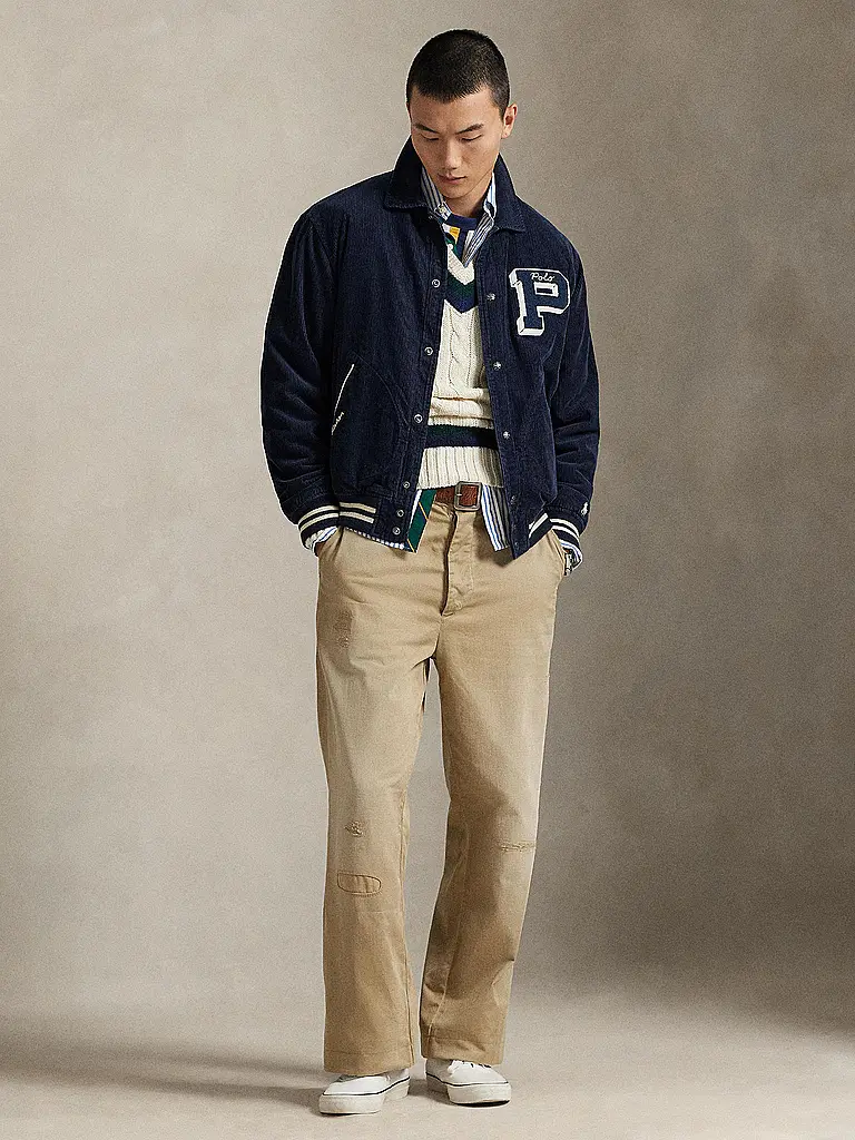 POLO RALPH LAUREN | Chaqueta de pana | Azul oscuro