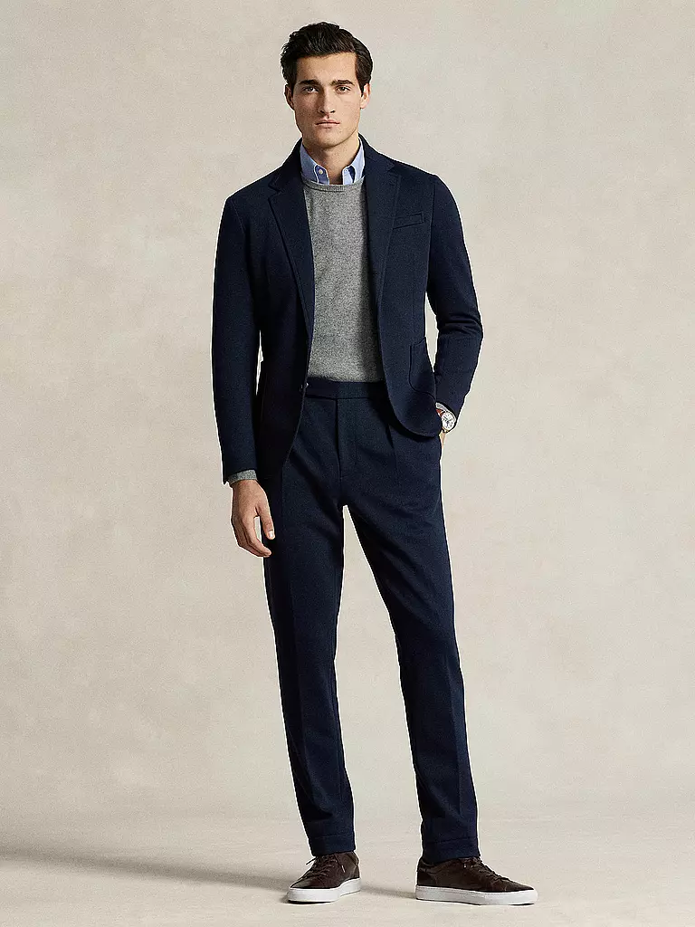 POLO RALPH LAUREN | Chaqueta de punto de jersey | Azul oscuro