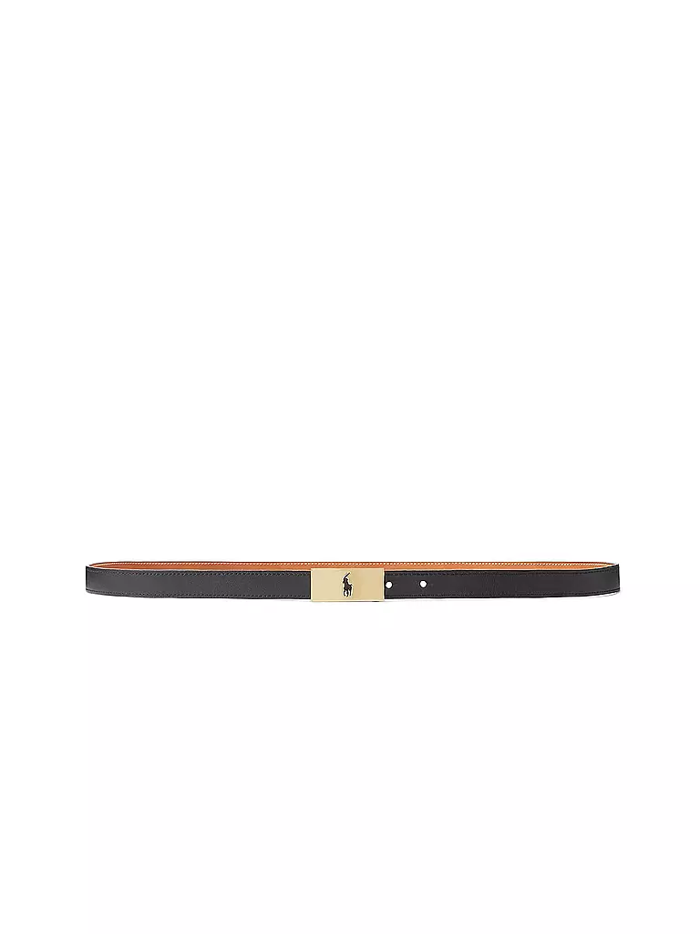 POLO RALPH LAUREN | Cinturón de cuero | Negro