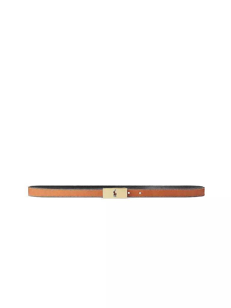 POLO RALPH LAUREN | Cinturón de cuero | Negro