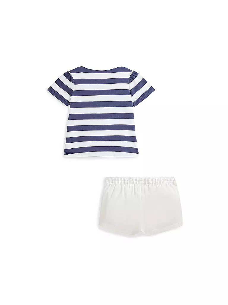 POLO RALPH LAUREN | Conjunto de bebé de 2 piezas, camiseta y shorts | 