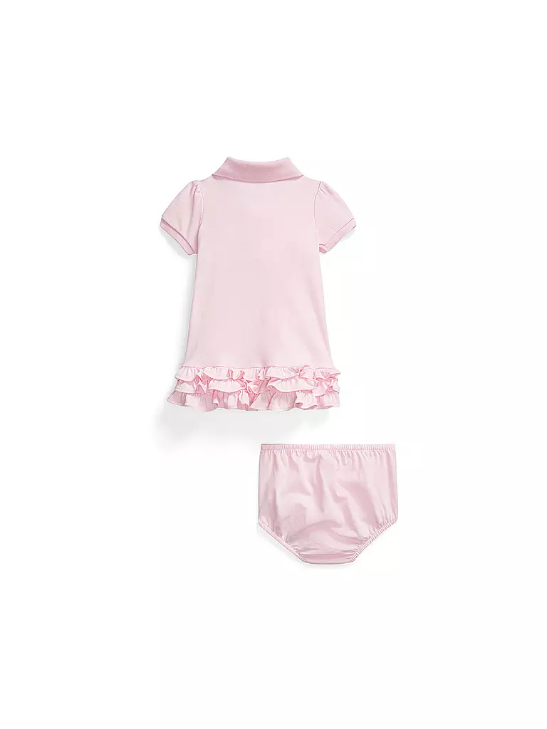 POLO RALPH LAUREN | Conjunto de bebé de 2 piezas vestido con braguita | 